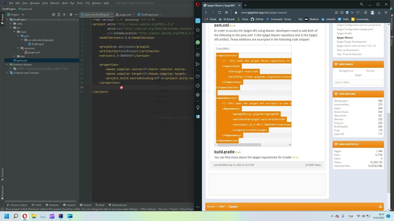 Skript'ten Java'ya - Bukkit Eklenti Geliştirme | 1 Event Handling ...