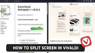 How to Split Screen in Vivaldi Browser screenshot 5