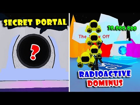 New Secret Portal And Buying Final Radioactive Dominus Moon Hat Roblox Hat Simulator Youtube - roblox moon hat