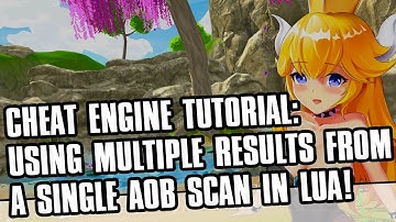 Cheat Engine: Using Many Results from One AOB Scan in Lua! [ Bowsette ]