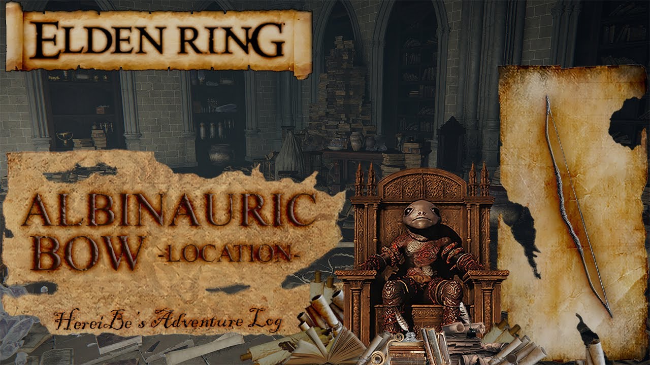 Albinauric Bow Location Elden Ring YouTube