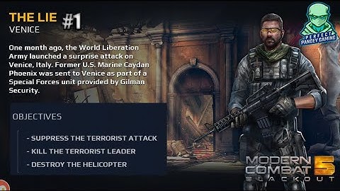 MODERN COMBAT 5 BLACKOUT APK Download And  GAMEPLAY !! #1 The Lie, VENICE