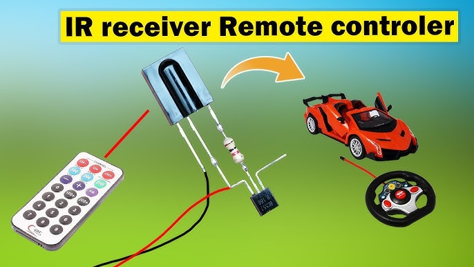 How To Make IR Remote Control ON/OFF Switch Circuit Without Any IC.  Simplest Remote Control Circuit 