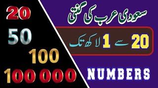 Arabic Saudia Numbers 20-100,000 Prof Manzoor Hussain عربی گنتی بیس سے ایک لاکھ || Sabeele Rahmat