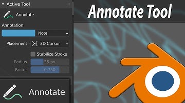Annotate Tool in Blender!