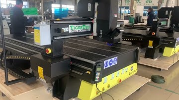TigerTec CNC router workshop and ready for shipment