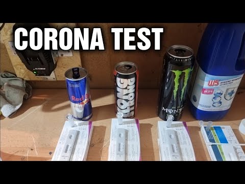 Positiven corona Test auslösen  Mit Energie Drinks  Wird es funktionieren oder nicht????