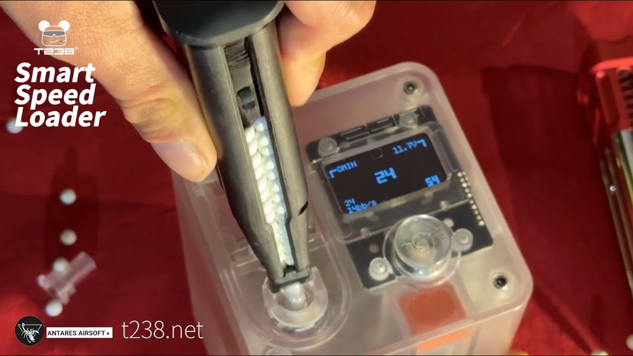 T238 Smart Speed Loader Airsoft Magazines Reloading by 