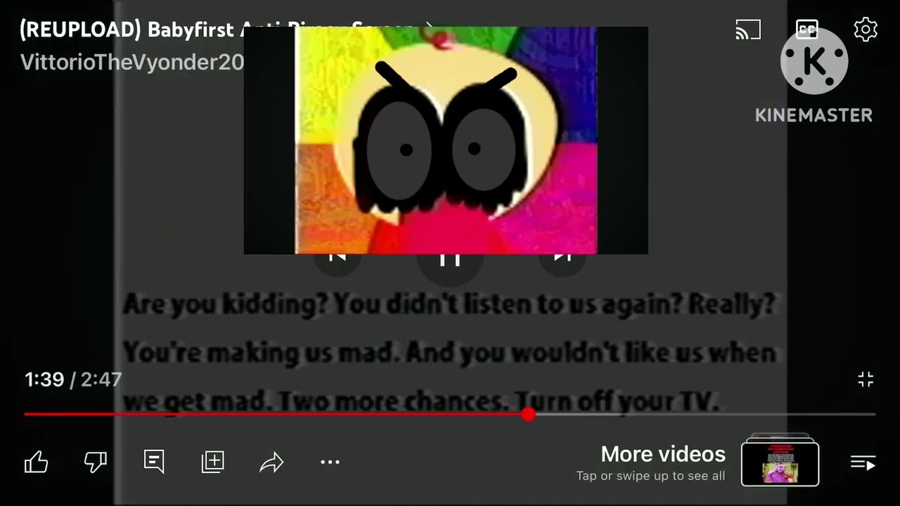 Baby first anti piracy screen jumpscare anti piracy screen