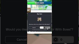 SNIPED #86 Blond Hair With Bows #freeugclimited #roblox #freeugc #haircolor #hair