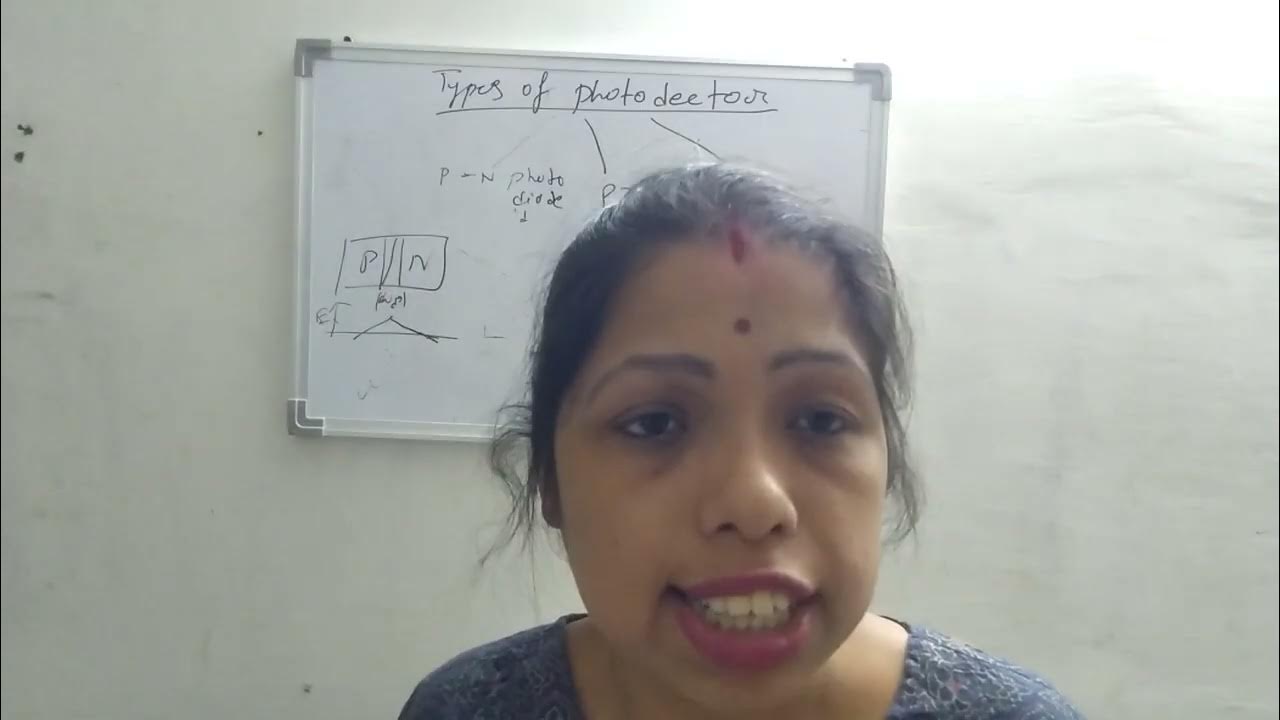 Types and parameters of photodetector YouTube