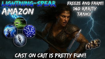 POE2 Bliksemspeer Amazone Bouwgids | Waanzinnige Schade & Opruiming!! - Path of Exiles 2