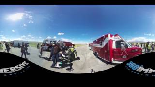 360 Video - Aircraft Crash Simulation - Assessment & Transport