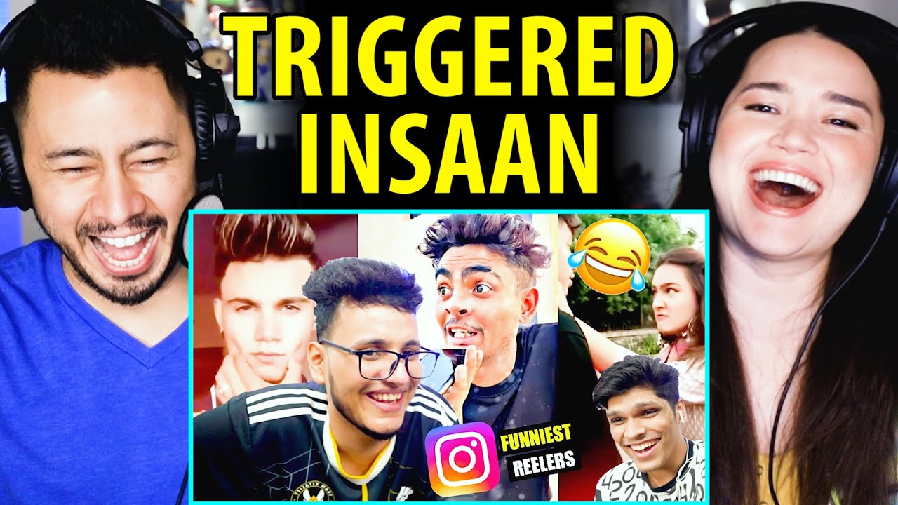 Triggered Insaan And Mythpat I Found The Funniest Instagram Reels With My Best Friend Reaction 