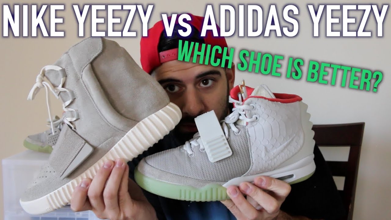 Nike Yeezy vs Adidas Yeezy? Which 