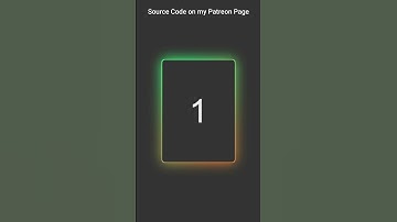 CSS Only Gradient Border Effect #css #gradient #shorts