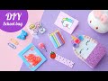 DIY mini School backpack / DIY Miniature UNICORN Back to School Supplies - that really