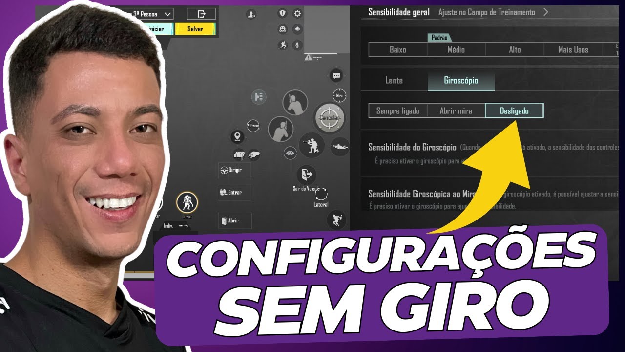 5 PRINCIPAIS DICAS PRA JOGAR IGUAL PRO PLAYER SEM GIRO - PUBG MOBILE GIROSCÓPIO