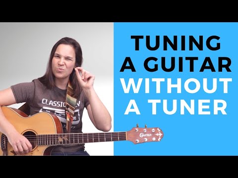 NO TUNER No Problem  Tuning An Acoustic Guitar Without A Tuner