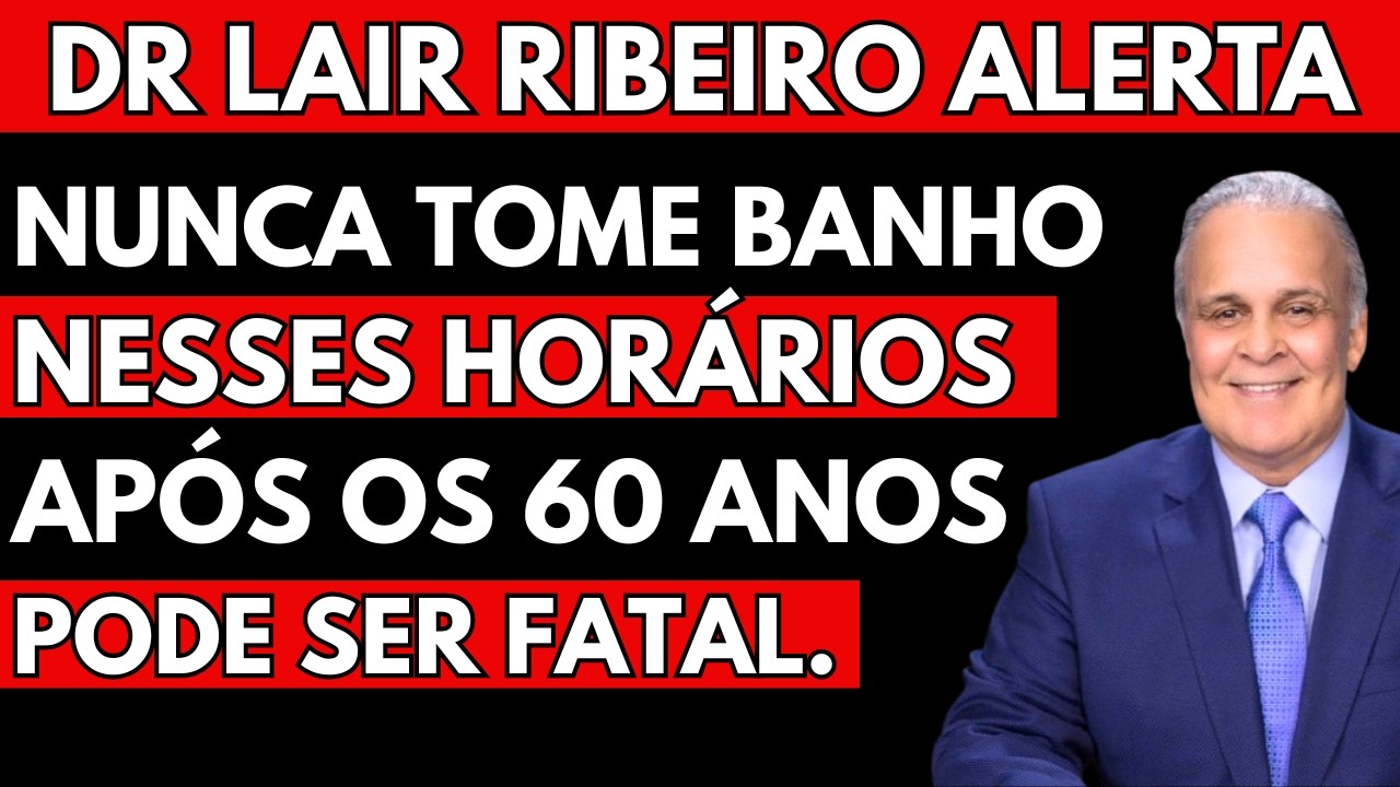 Os MOMENTOS mais perigosos para IDOSOS tomarem BANHO.