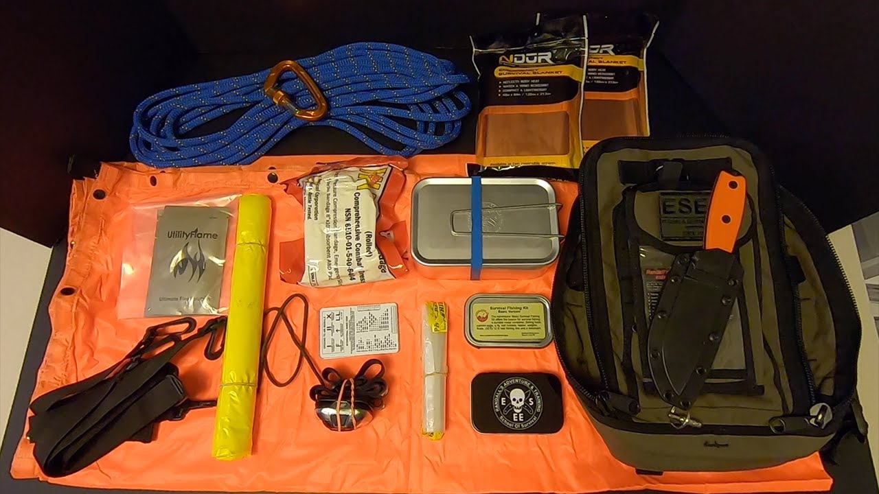 The ESEE Advanced Survival Kit - YouTube
