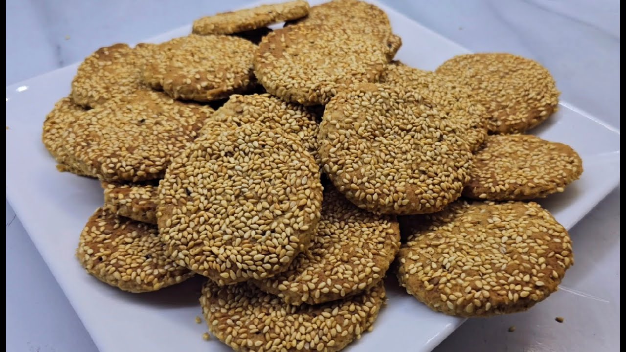 البرازق الفلسطينية🇵🇸 هاتي كوباية ماء واقل من كوب زيت وتعالي حضري اكثر من ٦٠ حبة برازق باسهل طريقة