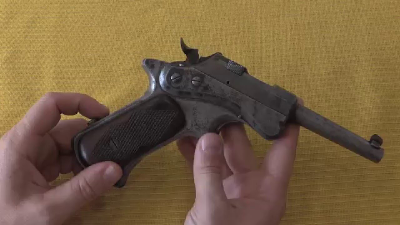 Knoble Automatic Pistol, Cal .30 shooting in dc