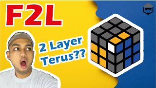 [CFOP] Tutorial F2L Beginner Paling Mudah! | Hariz Azizan