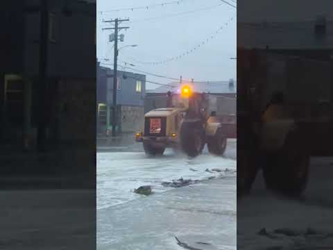 Typhoon Merbok strikes Alaska bringing historic surge, flood damage | USA TODAY #Shorts