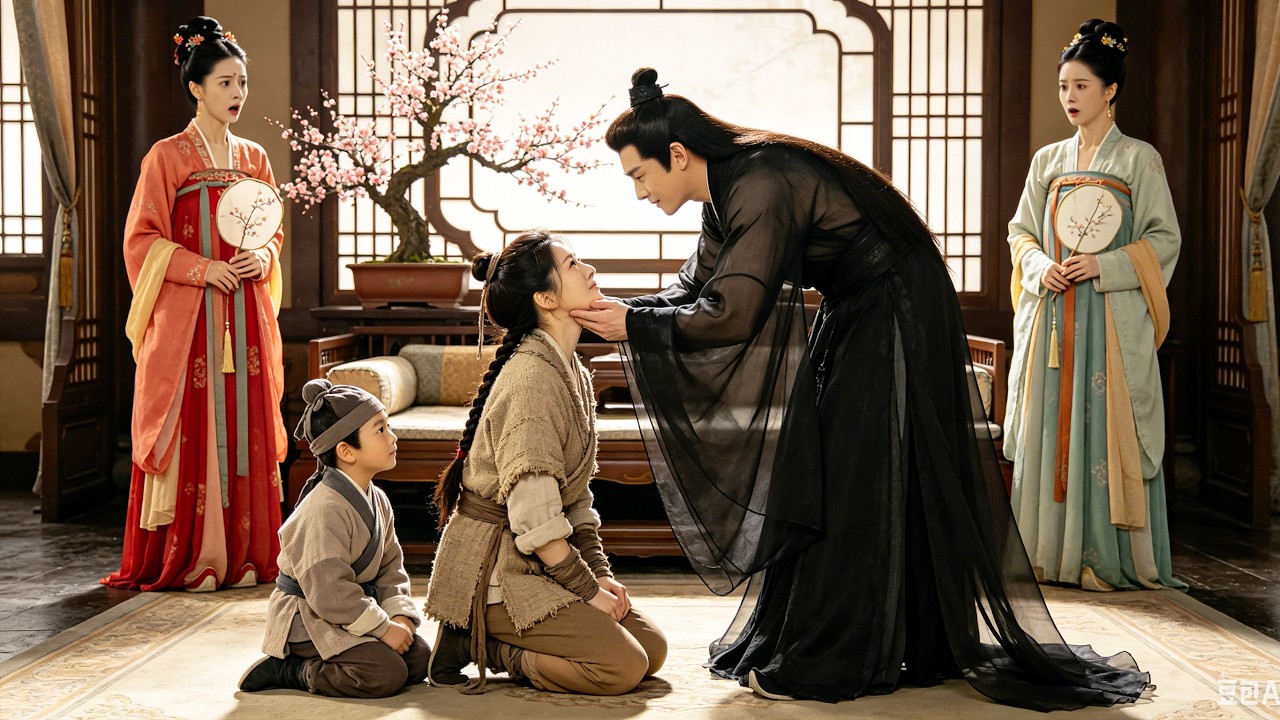 Emperor finds the maid's boy is his SON! Knowing they live in misery, he regrets so much!#260530zdB2
