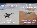 NEW DCS CLOUDS! Cloud Surfing in the Hornet and ILS to Mins in the F-16