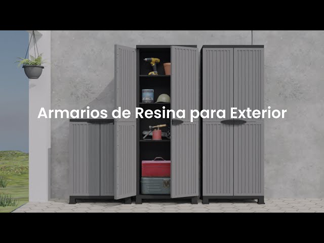 Organizador O Armario De Resina Exterior Pasca Deco