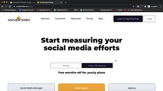 SocialInsider Software Review: Pricing - Features & Alternatives