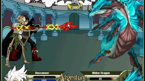 Adventure Quest Battleon ~ 1 Hp left?!, and pro damages (Using Cheat Engine 5.4)