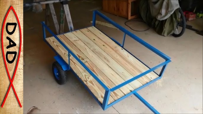 DIY Mower Trailer Hitch for under $15 