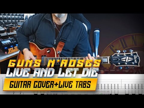 Live And Let Die | Guns N' Roses | Guitar Cover With Solo Live Tabs