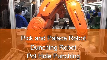Pick and Place Robot | Punching Robot | Pot Hole Punching
