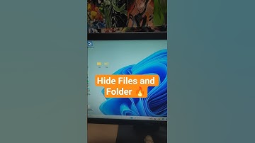 Hide Files and Folder 🔥|  Day-0374 | Windows Tips #window #techreels #reel #short #windows11tips