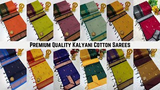 Premium Quality Kalyani Cotton Sarees #saree #sarees #kalyanicotton #cottonsarees #cottonsarees screenshot 1