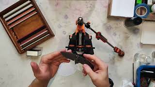 Заточування складаного ножа Kershaw Cryo 1555Ti / сталь 8Cr13MoV / синтетика ОА + яшма / Hapstone RS