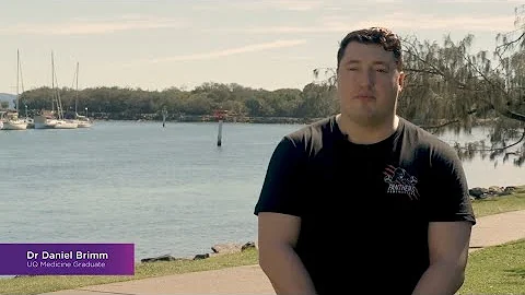 Meet Daniel, a Canadian medical graduate from the University of Queensland (UQ)