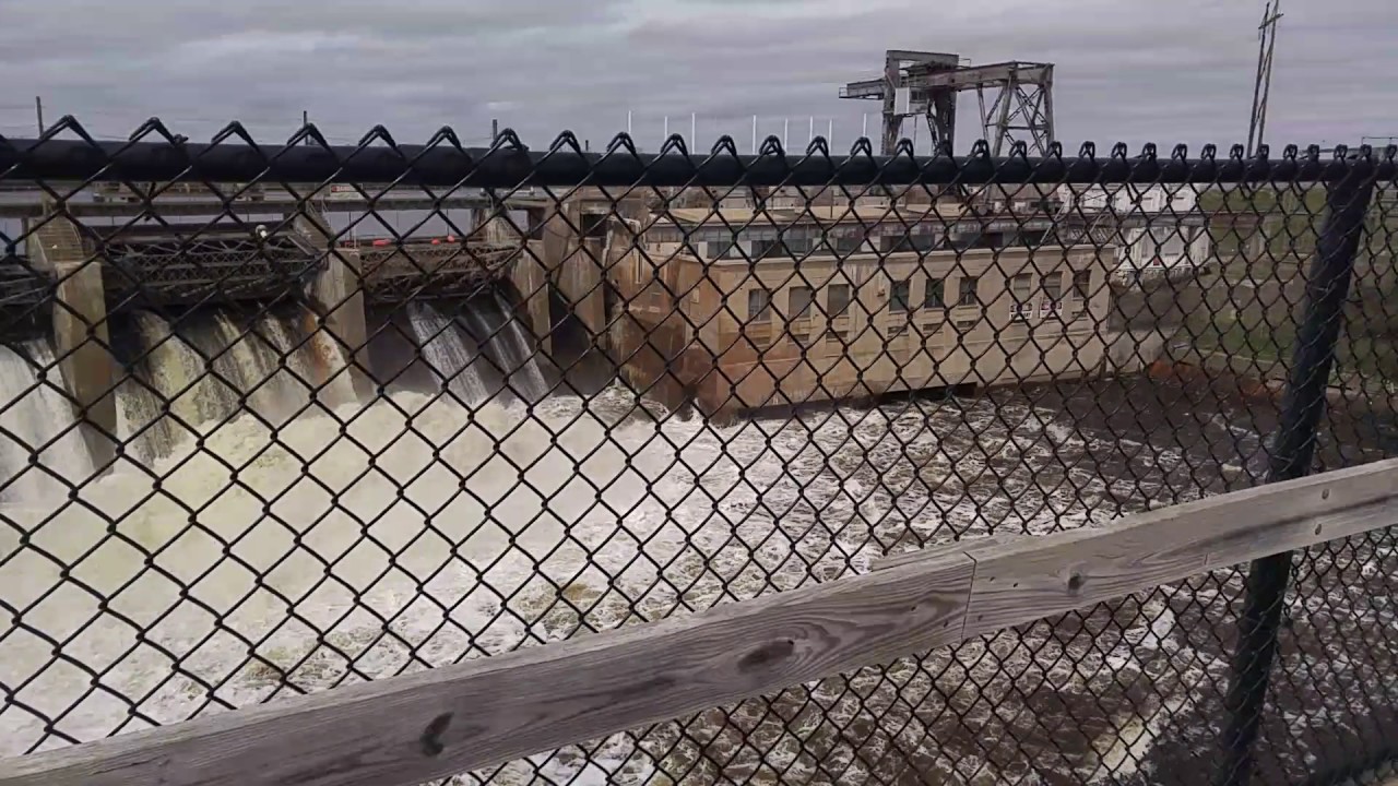 The Soo line bike trail at Blanchard dam spring of 2017 YouTube