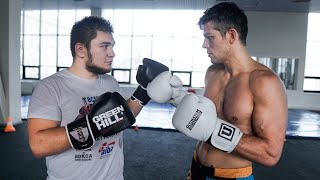 18-летний МС по боксу против МСМК / Дамил Шарафутдинов