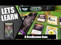 Let's Learn How to Play DARK PACT the Deck Building Game published by Trick or Treat Studios - Solo