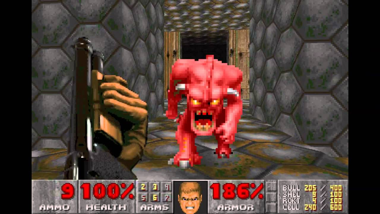 Doom Episode 2 The Shores of Hell Part 2 Refinery & Deimos Lab