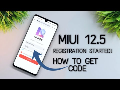 MIUI 12 5 REGISTRATION STARTED 