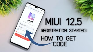 Miui 12 5 Registration Started