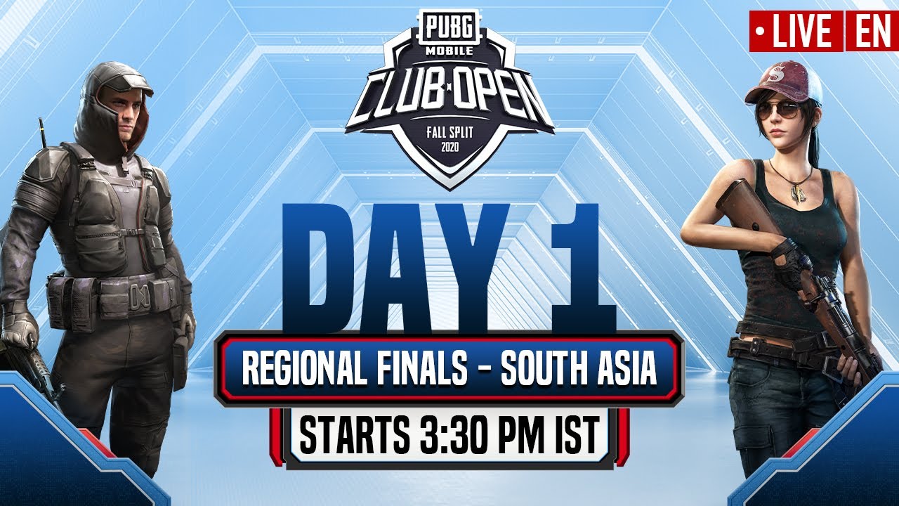 [EN] PMCO South Asia Regional Finals Day 1 | Fall Split | PUBG MOBILE CLUB OPEN 2020