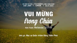 HTTL CAO LÃNH - Chương Trình Thờ Phượng Chúa - 02/01/2022