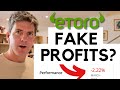Etoro - Profit/Loss Manipulation?